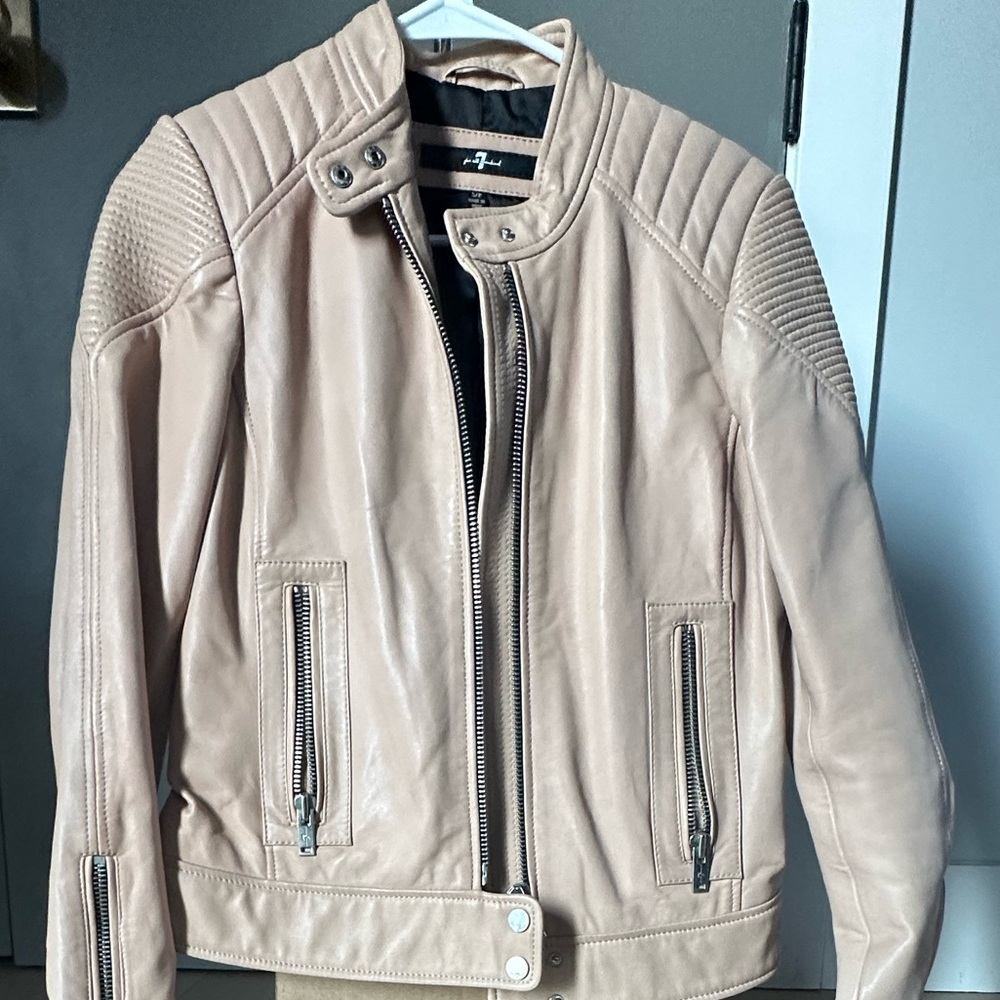 7 for All Mankind - 100% Genuine Leather Jacket